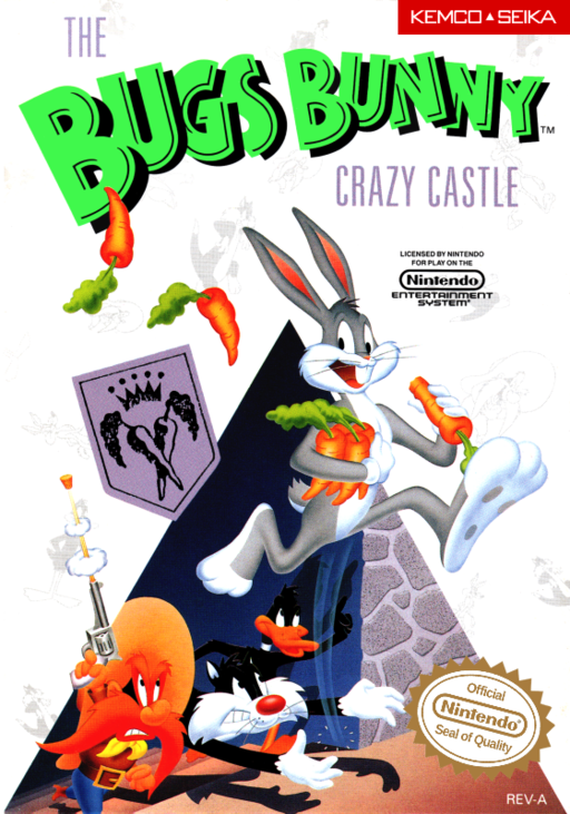 Bugs Bunny Crazy Castle, The (USA) box art